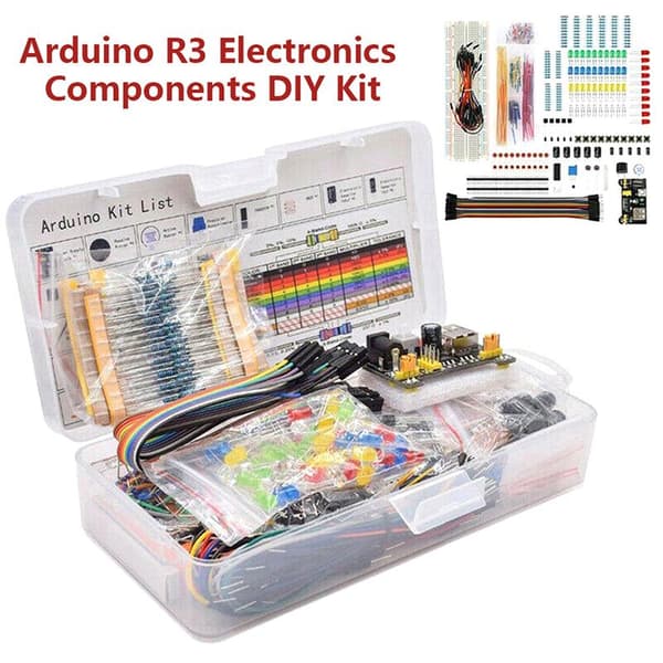 DIY Elektronisk Komponentsett 830 Tie-point Breadboard for Ard