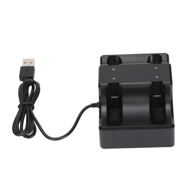 Ladestation til Switch Joycon 4 i 1 ladedock til Joycon med LED-indikator