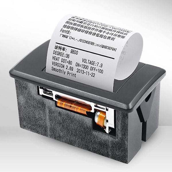 Indbygget Termisk Kvitteringsprinter 58mm Mini Printmodul Lav Støj Med Usb/rs232/ttl Seriel Port