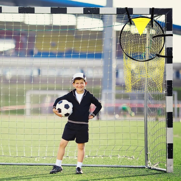 Football Goal Target Training Equipment, Soccer Target Goal, Football Goal Target For Improving Shooting, Football Target Net Yellow