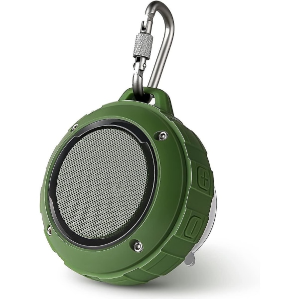 Vattentät Bluetooth högtalare utomhus, trådlös bärbar miniduschresehögtalare med Su