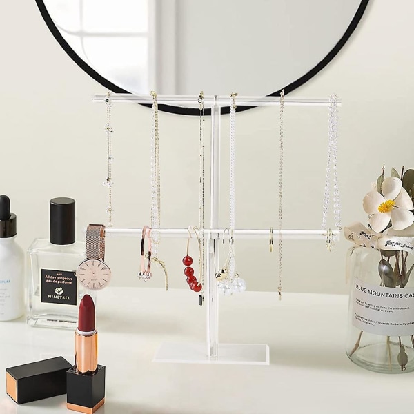 Smyckesställ Halsbandshållare, Smyckesdisplayhållare, Halsband och organizer, Cle