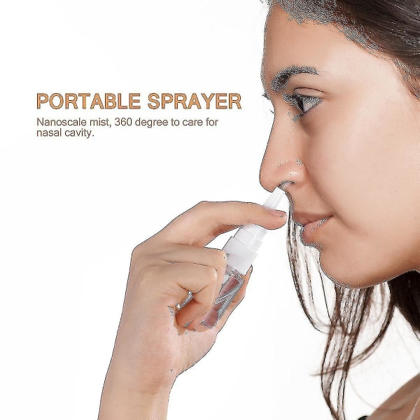 10 stk 10 ml næsesprayflasker Rhinitis Care Sprayer Direkte spraybeholder Bærbare sprayflasker