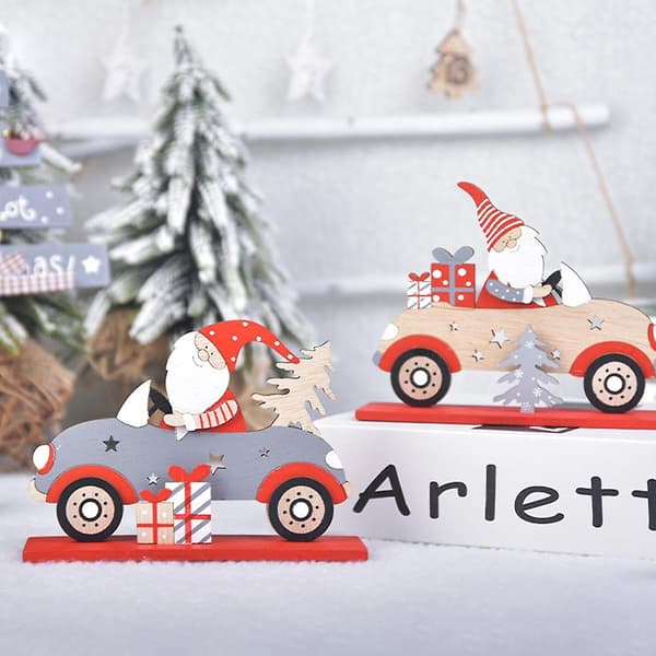 Juledekor Xmas Bordpynt til Hjemmefestdekorasjon