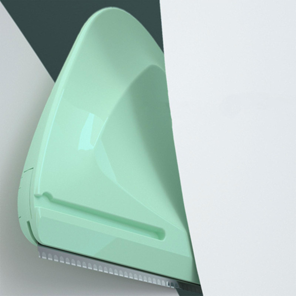 2 st Triangulär Ögonbryns Trimmer Rakning För Rakhyvel Ögonbryns Trimning Med Makroblad Makeup Verktyg White green