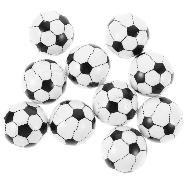 10 st Fotbollsbollar Bordsfotbollar Bordsspel Minifotbollstillbehörsersättningar