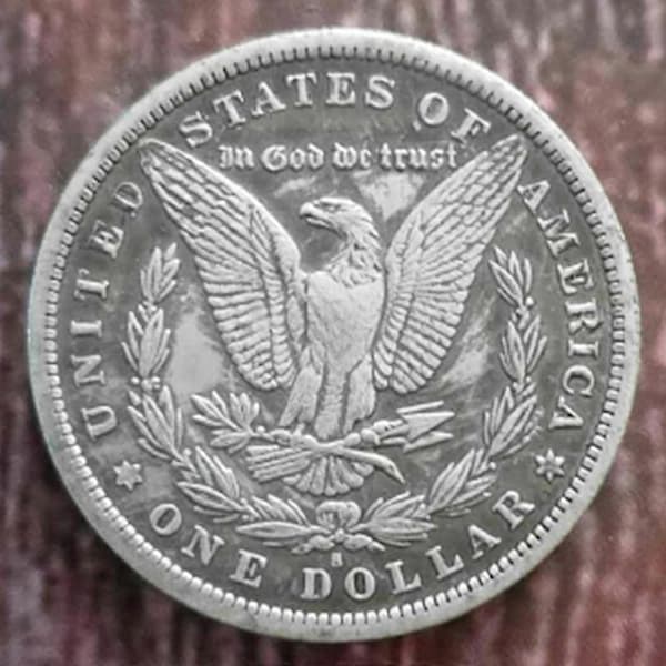 1883 Antikke Gamle Morgan Liberty Mindesmønter Samlerobjekter A