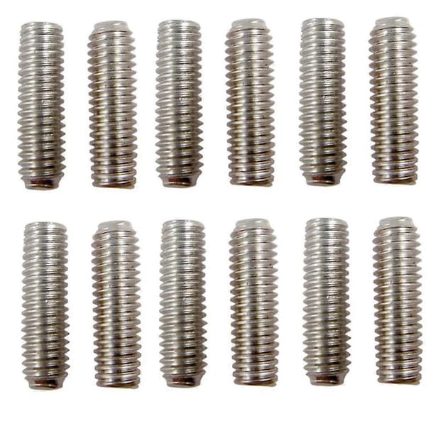 9X 12-pack Tremolo Stall Sadel Stränglås Skruvar för Elgitarrbas