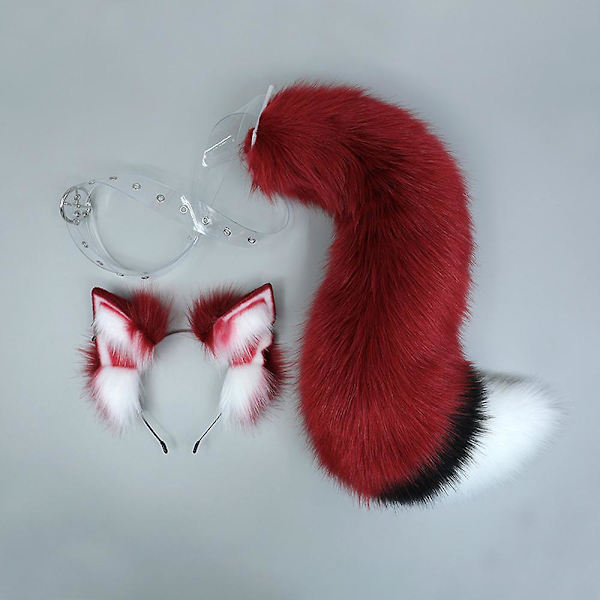 Cute Animal Headband Halloween Costume Cat Ears Wolf Fox Ears