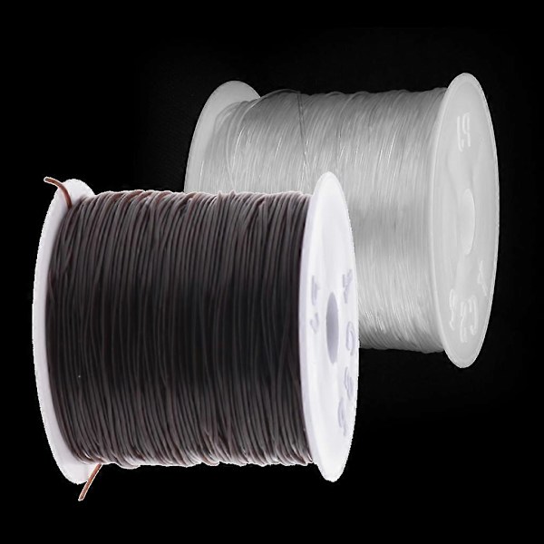 rull 0,8 mm elastisk stretchtråd for yellow