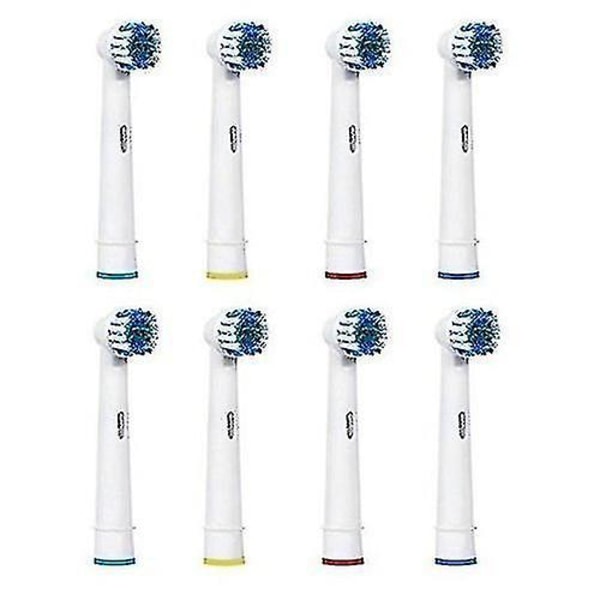 Ersättningsborsthuvuden för Oral B / 8 elektriska tandborsthuvuden / För Braun Oral B tandborsthuvuden
