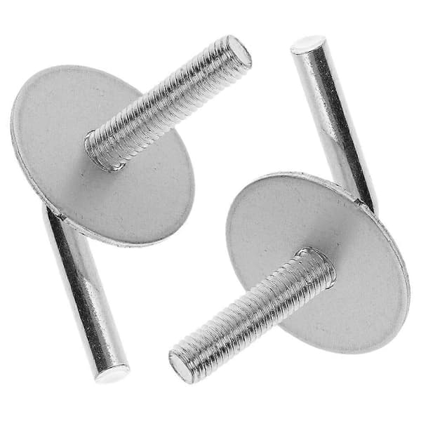 Datorskruvar Robust Järn Fläktställ Bultar För Montering Reparation Hemmaanvändare 2st Silver 5.00X5.00X5.00CM