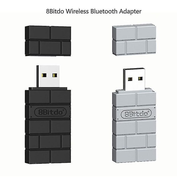 8bitdo trådløs Bluetooth USB Rr-adapter til Windows Mac Raspberry Pi Switch Hfmqv