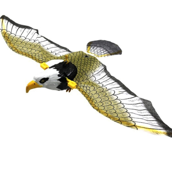 Elektrisk Eagle Flying Bird Legetøj Med Led Lys Og Musik Lyd Dyremodel Til Børn Fødselsdag Festival Gave Tilbehør Tilbehør Gave Gave