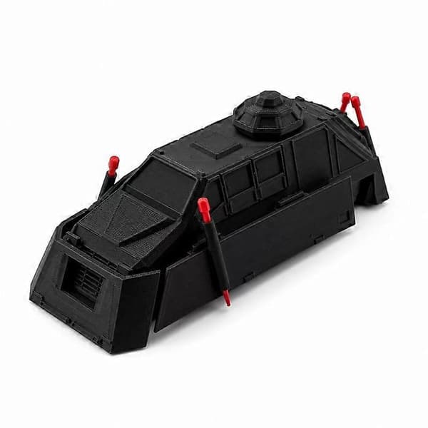 3D-printad utfällbar Tornado Intercept Vehicle 2 Statisk Skala Display Modell Samlarobjekt Skrivbordsdekoration Present Till Vetenskapsfans