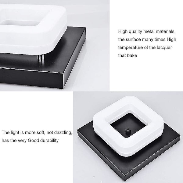 Firkantet LED-loftlampe, kreativ minimalistisk veranda-loftlampe, entre-loftlampe