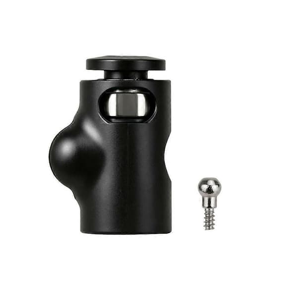 Bakkeholderstik til Bambu Lab P2S Teflon Føderør Fitting Rørstik 3D-printertilbehør Black