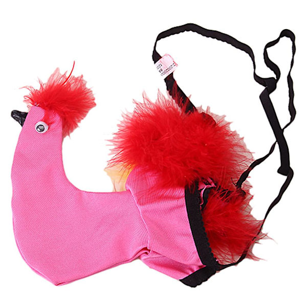 Sexet Herreundertøj Nyhed G-streng Påfugl Pung - Pink