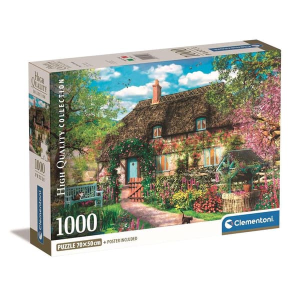 Palapeli 1000 osaa CB High Quality Collection Vanha mökki Multifärg 1000