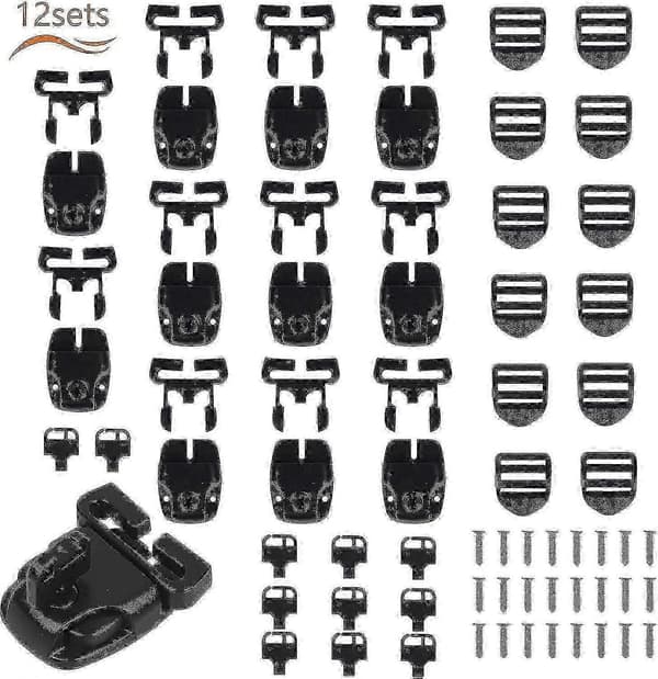 Spabad lock remmar och clips 12-pack för spa-säkerhet