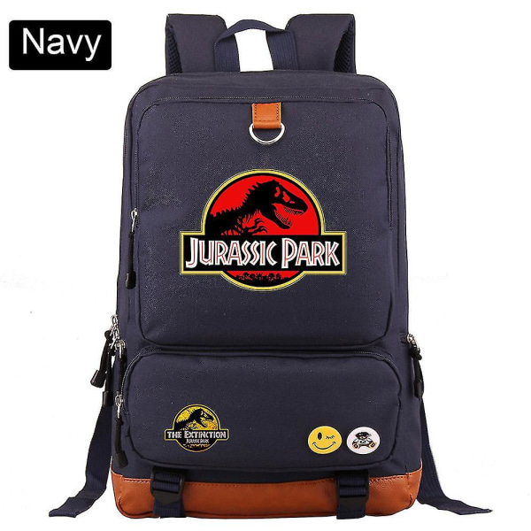 Modeäventyr Dinosaurie Jurassic Park World Pojke Tjejbok Skolväska Kvinnor Bagpack Tonåringar Skolväskor Studentryggsäck D33-19 44CMX29CMX14CM