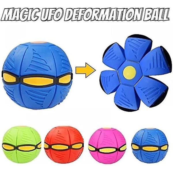 Nyt kæledyrslegetøj Flyvende tallerkenbold Flyvende underkopbold Hundelegetøj til kæledyrslegetøj Blue