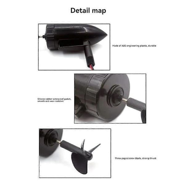 Bådagn DIY Modificeret Kit til Flytec 2011-5 Fiske Bådagn