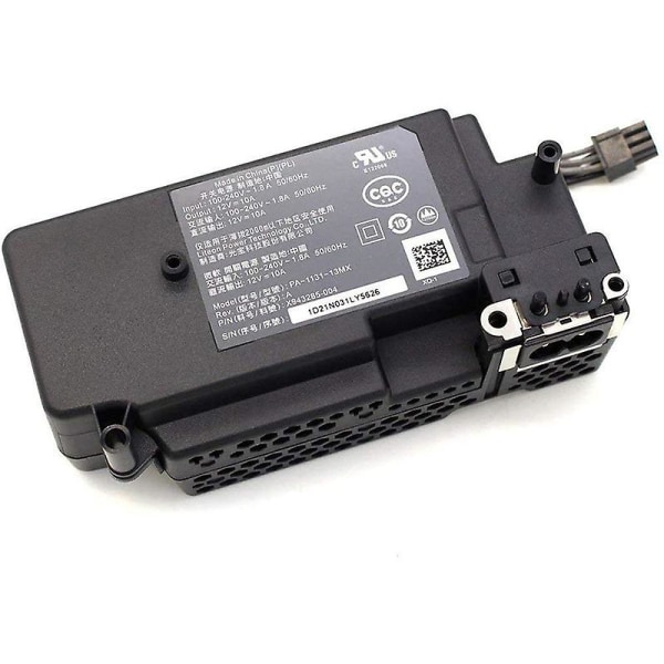 Udskiftningsstrømforsyning AC-adapter til Xbox One S/slank konsol Reparationsdele Internt strømkort N