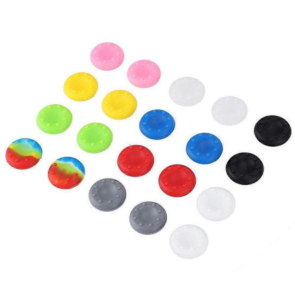 20 stk. Controller Tilbehør Joystick Skridsikker Hætte Etui til PS2/PS3/XBox One/360