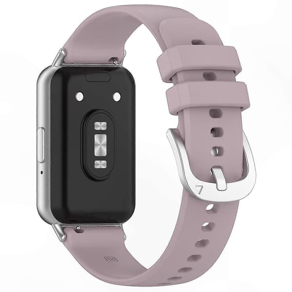 Blød silikone erstatningsrem til fitness-tracker-kompatible enheder Purple