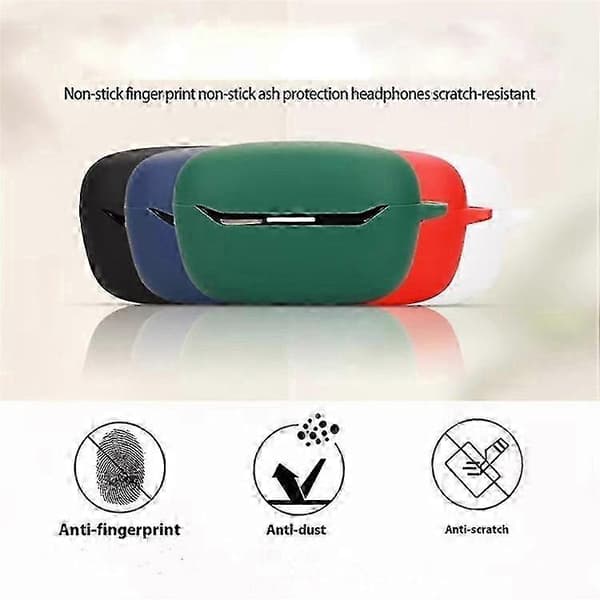 Hörlursfodral mjukt och hållbart för JBL Endurance Race 2 med karbinhake silikonskydd Black