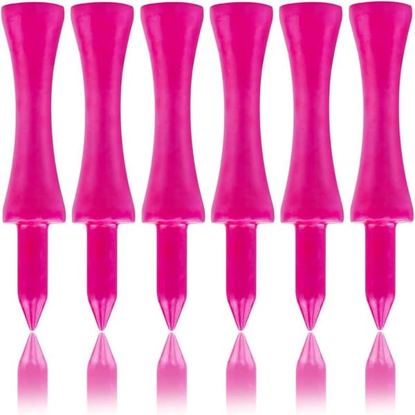 Golf Tees Pack om 100 Castle Trägolftees (57MM)