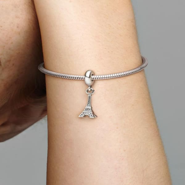Pandora - Paris Eiffeltårnet Dingle Charm - Sterlingsølv