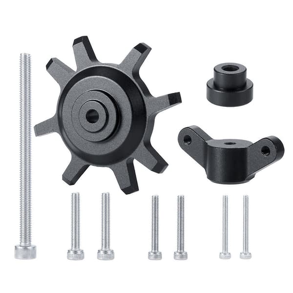 1.9'/2.2' Beadlock hjul dæk montering demontering værktøj til Rc 1/10 Crawler bil Black