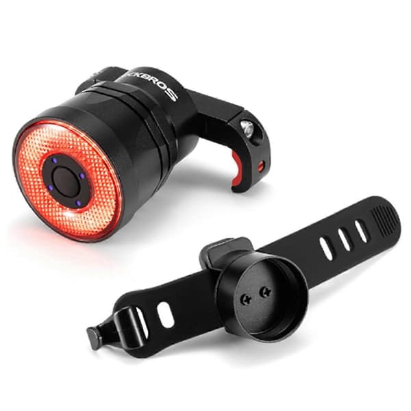 ROCKBROS Smart Bremsesensor Sykkel Baklys IPx6 Vanntett
