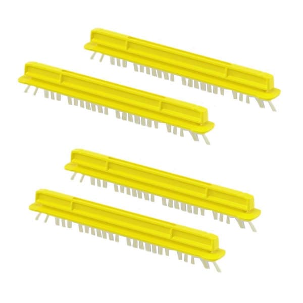 4 st Borstlistset XXL SC1-5 Ångmoppar Yellow
