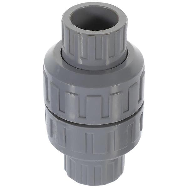 Backventil 25mm Vätskeöverföring Backventil Rörledning Backflödesskyddsventil Grey 10.10X5.50X5.50CM