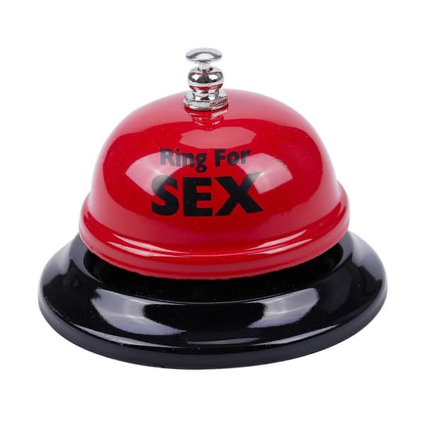 Soittokello seksiä varten, 1 kpl Röd & svart