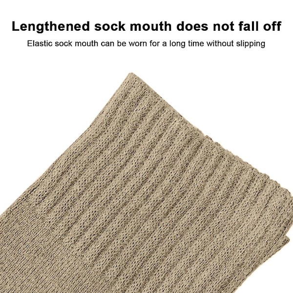 Kvinnors lårhöga strumpor Extra långa varma tjocka höga långa stövlar strumpor benvärmare stil 1 Style 3