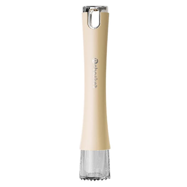 Kraftig Bartender Mojito Muddler Ergonomisk Muddler Is-Hammer Sommerdrink Forberedelser Creamy yellow