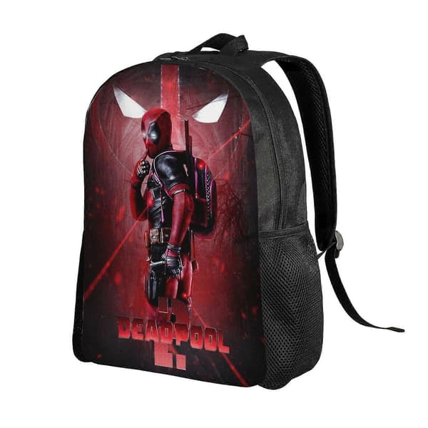 j1752 Deadpool Børne Rygsæk Skoletaske Elementary Studenter Tasker til Teenagere Drenge e1752