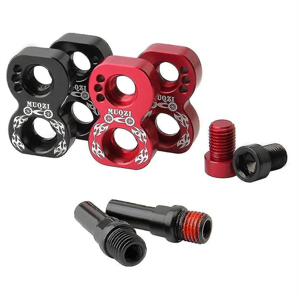 Bicycle V Brake Extension 406 till 451 Converter Adapter Extender Pivot Ram Skruvar Kit Cykeltillbehör Black