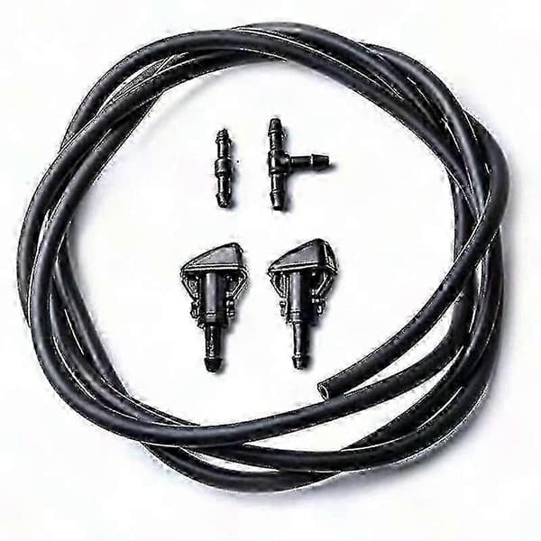 Vindusspylerdyse kompatibel med 4805742AB, 5116079AA-A1 black