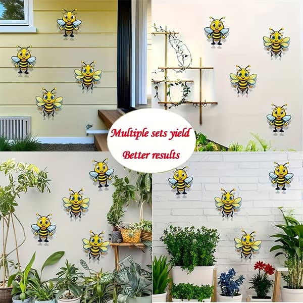Anti-Lost kortpung RFID-blokerende punge SORT STYLE2 STYLE2 Sort style2-style2 Sort Model A Metal Bee (2pcs)