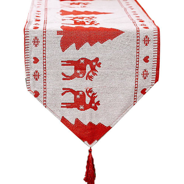 Julbordlöpare, för julaftons familjemiddag/högtidsfest/evenemang/köksdekor Style 6