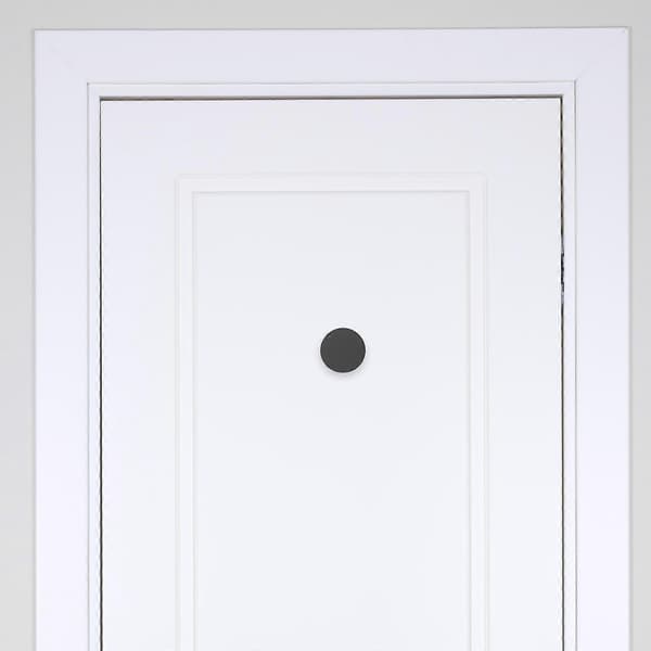 Dørhull dekkplate: 1,58\" - 1,93\" diameter deadbolt deksel fyller - Dørlås hullplate i rustfritt stål for hjemmesikkerhet