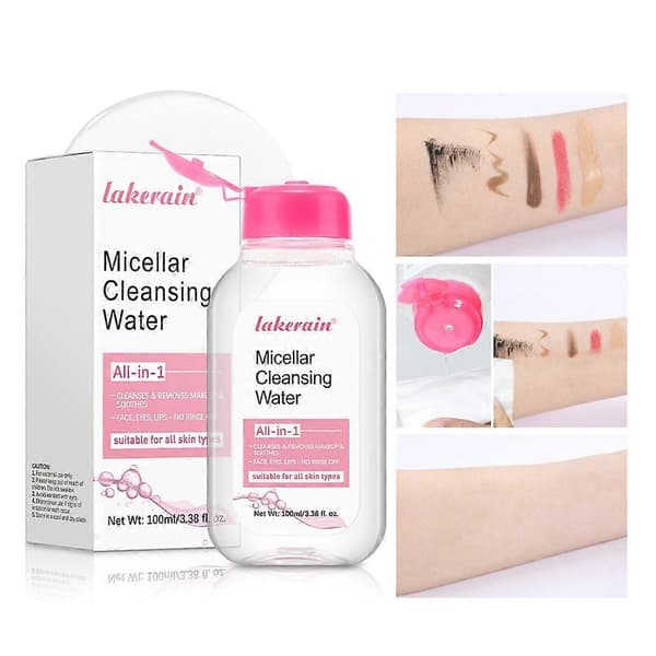 Micellar rensevand 100ml - Skånsom ansigts- og øjenmakeupfjerner