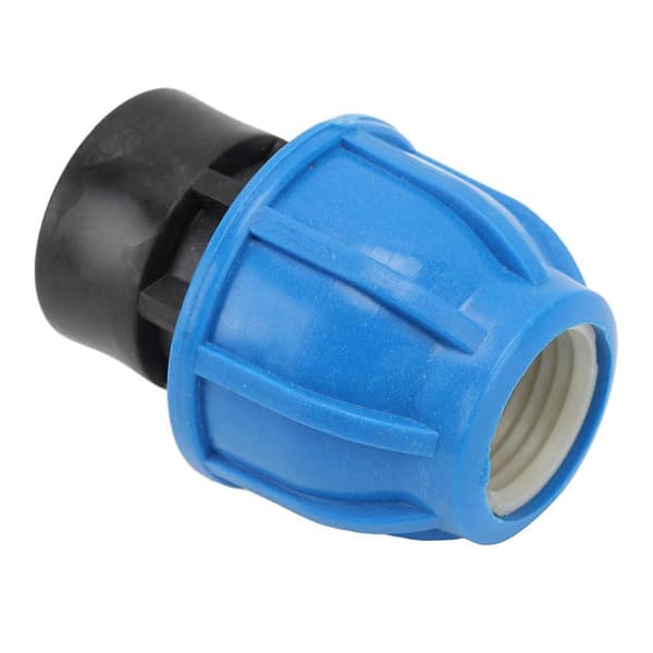 5-pack PE Vattenrör Snabbkopplingskit Hon gänga G1/2 25mm