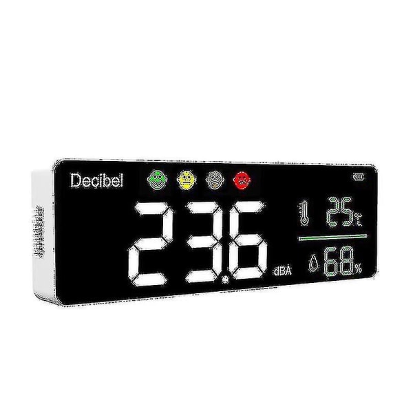 Dm1306d digital desibel lydmåler Smart veggmontert støydetektor(,)