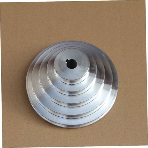 (aleko) Pagoda-remskiva 5-steg 150 mm ytterdiameter A-typ remskiva Pagoda för V-kuggrem innerdiameter 20 mm, 5-stegs remskiva Pagoda